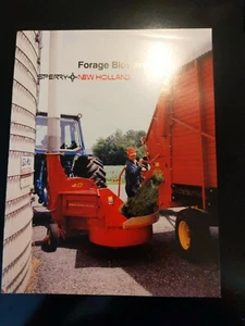 Sperry New Holland Forage Blowers Model 28 30 40 brochure advertising - Picture 1 of 4