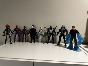 Marvel Legends 6-inch Lot Ben Reilly Spider-Man Venom Hydro Man Silver Sable