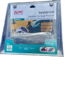 APC SurgeArrest Notebook Surge Protector Notebook Pro3 In-Line 3 Prong Design - Picture 1 of 5