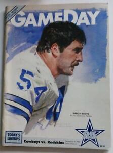 1984 Dallas Cowboys vs. Washington RedskinsFootball Program.. Randy White FC