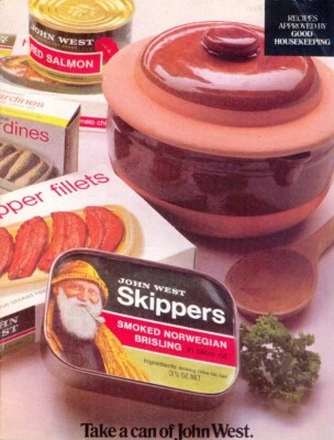 COOK WITH JOHN WEST Pamphlet (John West/Good Housekeeping).  VGC. Free UK Post - Image 1 of 4