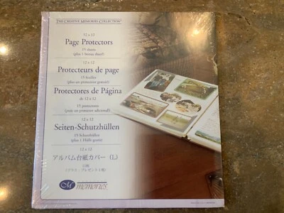 Protectores de página Creative Memories 12 x 12 álbum de recortes 15 hojas más hoja de bonificación Foto 1 de 4