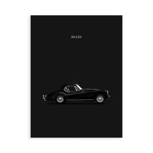 Impresión En Lienzo En Papel Póster O Cuadro Rogan Mark Jaguar XK120 Coupe 1952 - Imagen 1 de 2