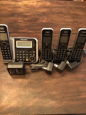Panasonic Handset Telephones Link To Cell Cordless Panasonic KX-TG7871 - Image 1 of 3