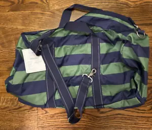 Pottery Barn Kids Fairfax blau grün große Reisetasche Neu mit Etikett Name entfernt - Bild 1 von 3