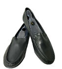 Bass Abba New Vintage Black Leather Loafers NWOB 11 M