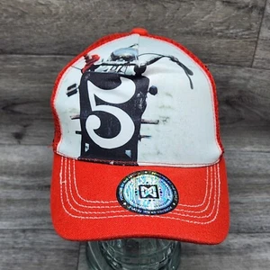 MakerWear Adjustable Snapback Red Mesh Back Scoot Toepfer - Imagen 1 de 10