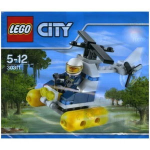 LEGO City Sumamp Polizei Hubschrauber Polybeutel 30311 (VERSIEGELT) - Bild 1 von 2
