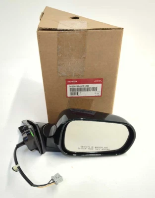 New OEM genuine Honda Power Door Mirror 1998-2002 Accord Sedan Green RH G87P - Image 1 of 4