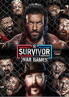 WWE SURVIVOR SERIES New Sealed Ltd Ed 2022 WAR GAMES 2 DVD SET Preorder • 29.99€