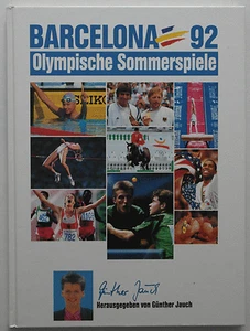 Barcelona 92 Olympische Sommerspiele Günther Jauch Olympiade 1992 Sport Buch - Imagen 1 de 1