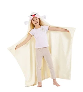 Cartoon Sleeping Blanket for Kids Hooded Blanket Puffer Fish For Under 120cm - Picture 1 of 7