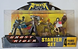 Attacktix Battle Figure Game Ghost Rider Starter Set con 4 figuras 2006 Hasbro - Imagen 1 de 5