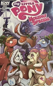 My Little Pony Holiday Special 2015 Cover B (Brenda Hickey Cover) - Picture 1 of 6