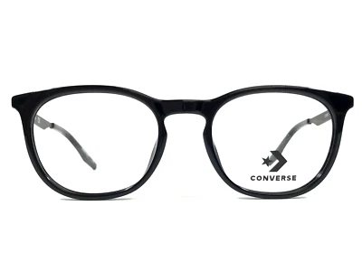 Monturas de gafas Converse para niños CV8004Y 001 negro rojo cuadrado borde completo 47-18-140 Foto 1 de 4