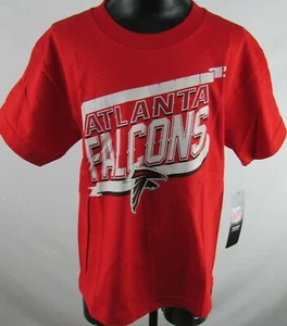 Camiseta roja de manga corta de los Atlanta Falcons NFL Team Apparel juvenil - Imagen 1 de 7