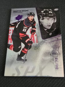2022-23 UPPER DECK UD SPX MARTIN NECAS #72 #ed 49/149 SPX PURPLE RADIANCE