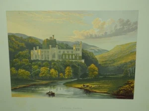 Antique Print of "Arundel Castle", Beautiful Color Print! - Picture 1 of 1