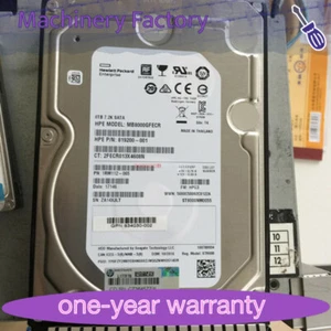 HP 8TB 3.5" Hard Drive 793695-B21 6G SATA 7.2K RPM 826553-001 793769-001 - Picture 1 of 2