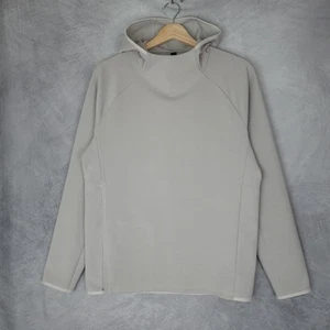 Lululemon Hoodie Herren klein grau Kapuze Techwear Gridliner Fleece sportlich - Bild 1 von 19