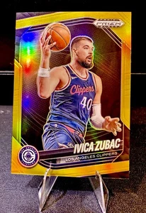 2024-25 Panini Black Prizm Ivica Zubac TRUE GOLD **1/10** LA CLIPPERS - Bild 1 von 2