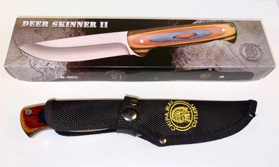 DEER SKINNER II 9" FIXED BLADE HUNTING KNIFE CW-005 CHIPAWAY FROST CUTLERY N.I.B - Image 1 of 4