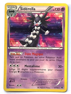 carte Pokémon Sidérella 47/98 #2 N&B - Pouvoirs Émergents NEUF FR - Photo 1/4