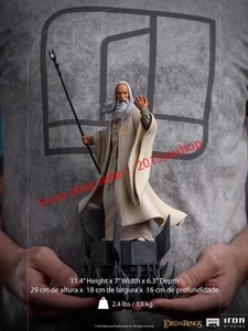 Iron Studios WBLOR58021-10 The Lord of the Rings 1/10 Saruman GK Model Statue - Picture 1 of 6
