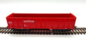 Piko  1:87  H0 57750 Hochbordwagen "Railion" der DB - rot - Imagen 1 de 5