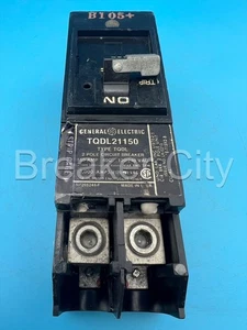 GE TQDL21150 150 Amp 2 Poli Interruttore 240VAC 150A 2P Tipo TQDL Spina On - Foto 1 di 7