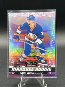 2024-25 O-Pee-Chee Platinum Marquee Rookie Isaiah George #297 Sunset - Bild 1 von 2