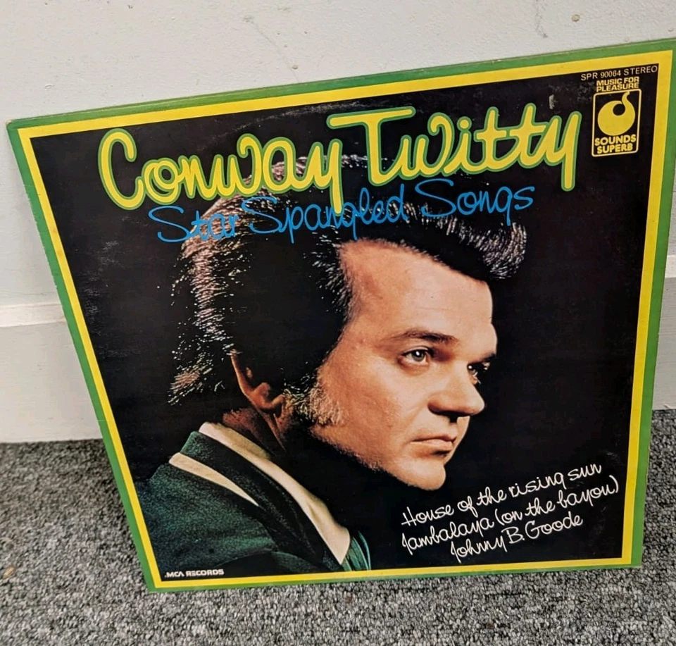 Conway Twitty - Star Spangled Songs (LP, Comp) - Image 1 of 2