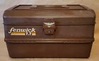 Vintage Fenwick 7.7 Tackle Box Fishing Gear - Woodstream - Brown - READ DESCRIPT