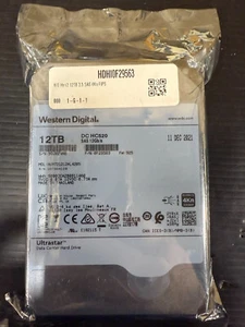 Western Digital He12 12TB 3.5 SAS 4Kn FIPS HGST 12TB Ultrastar He12 12Gb/s - Bild 1 von 2