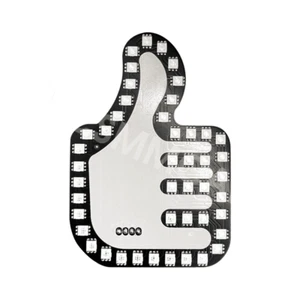 RGB Car Finger Gesture Light With Remote Back Window Funny Hand Sign LED Lamp - Picture 1 of 18