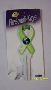 Earth Ribbon Kwikset KW1/KW10 house key blank. - Picture 1 of 1
