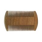 Wooden Lice Comb Double Sided Fine Teeth Prevent Static Remove Louse BGS