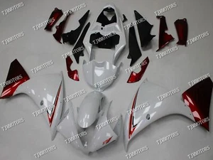 For YAMAHA YZF R1 2012-2014 Pearl White ABS Injection Mold Bodywork Fairing Kit - Bild 1 von 10