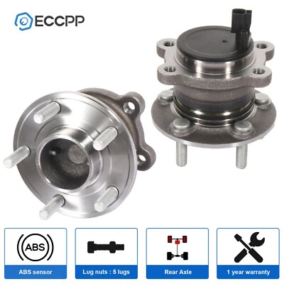 2 piezas cojinetes de cubo de rueda tracción trasera para Ford Escape 2013-2019 Lincoln MKC 2015-2019 Foto 1 de 4