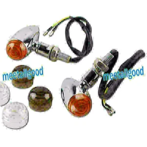 2 Wires Turn Signal Indicator Light With Lamp shells Fit For Universal - Picture 1 of 4