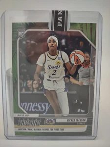 Rickea Jackson 2024 Panini Instant WNBA Jungle Rookie Card No. 20 7/25 LA Sparks - Picture 1 of 2