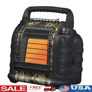 Portable Propane Heater 12000 BTU Indoor Outdoor Camping Tip Over Protection New - Picture 1 of 6
