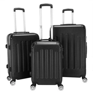 20+24+28" 3pcs Set Travel Luggage Set Bag ABS Trolley Carry On Suitcase TSA Lock - Picture 1 of 9