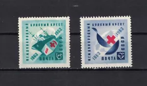 Russia,USSR, Red Cross, 1963, S.c.#2766 - 2767, 2 mnh stamps. - Picture 1 of 1