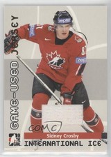 2006-07 In the Game-Used International Ice Signature Series /10 Sidney Crosby