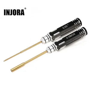 INJORA 0.05" 1.27mm Hexagon Screwdriver 4.0 Nut Driver Wrench for SCX24 AX24  - Picture 1 of 10