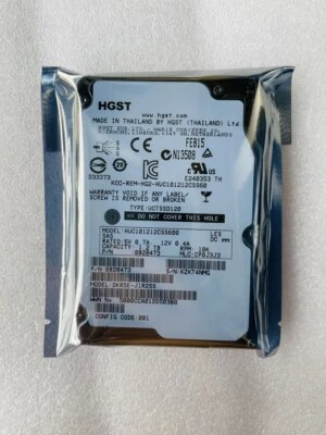 HGST 1.2TB 10K 2.5" SAS 6.0GB/s Enterprise HDD HUC101212CSS600 hard drive - Image 1 of 4