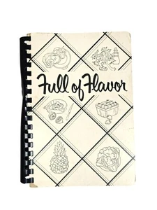 Full Of Flavor Vintage Cookbook 50s 60s Chicago Local Ethnic Recipes - Foto 1 di 10