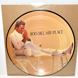 * JULIO IGLESIAS * 1100 BEL AIR PLACE * PICTURE DISC CBS Vinyl Record Lp 1984 - Picture 1 of 2