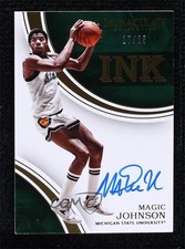 2016-17 Panini Immaculate Collegiate Ink /25 Magic Johnson #31 Auto HOF